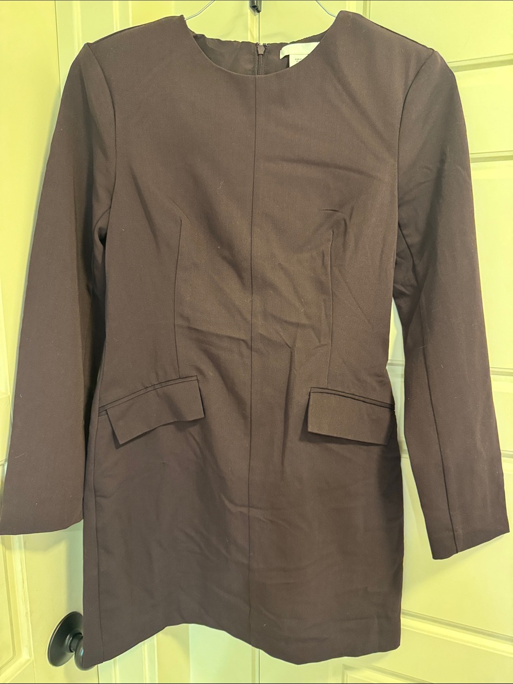 H&M Women’s Plum Long Sleeve Dress
